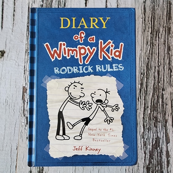 3/$25 Diary of a Wimpy Kid Rodrick Rules, BOOK 2 - Picture 1 of 6